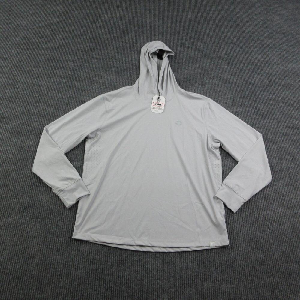 Trash Golf Hoodie Mens M Gray Pullover Hooded Lightweight Breathable Tagless NWT